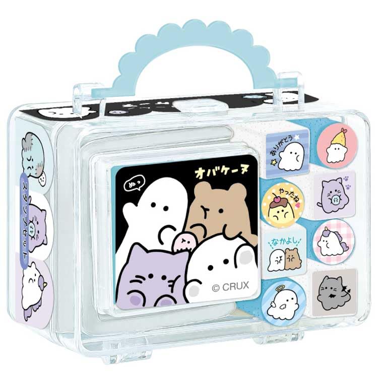 Amazon.co.jp: クラックス オバケーヌ スタンプセット ブルー オバケー